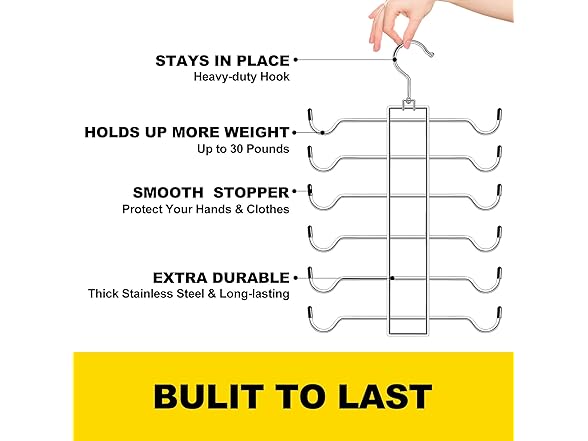 2 Pack Space Saving Tank Top Hangers