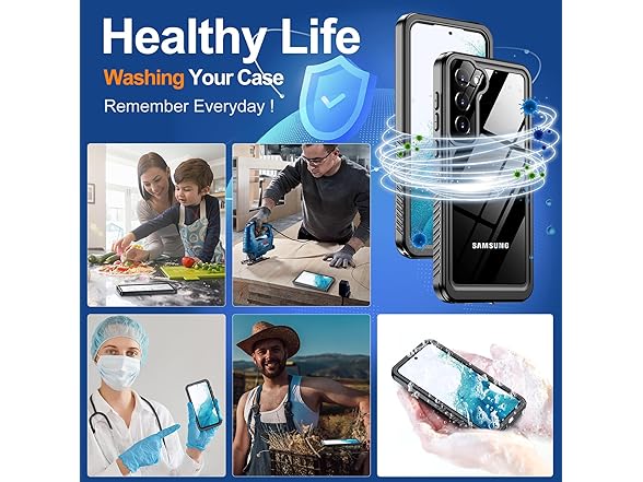 Hualele for Samsung Galaxy S23 Plus Case