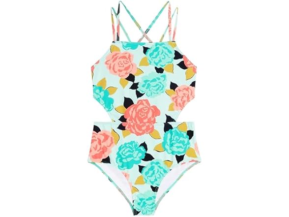 Kanu Surf Girls Beach Girl Sport Cut-out Swimsuit