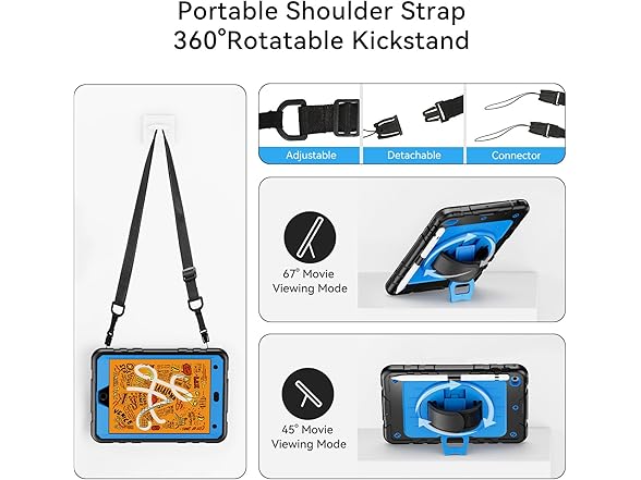 Stweap iPad mini 5/4 Gen 7.9in Case