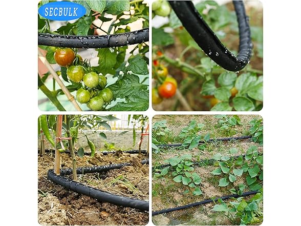 secbulk 50' Flat Soaker Hose - 2 Pack