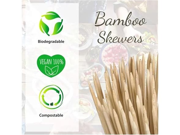 Bamboo Skewers 12in 100ct