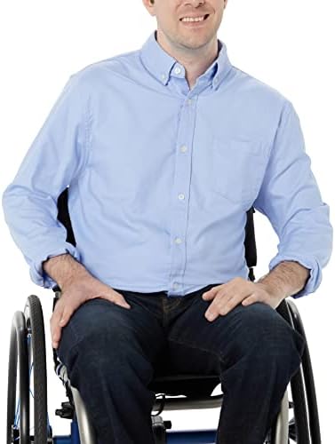 Amazon Essentials Mens Long Sleeve Regular Fit Pocket Stretch Oxford Shirt