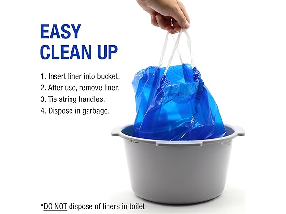 DMI Commode Liners 7pk