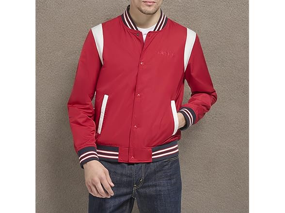 Levi's Men Varsity Bomber Jacket (XXL)