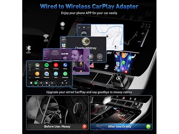 iGENJUN CarPlay Adapter Mini 2026
