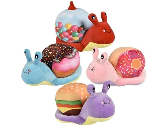 Rhode Island Novelty 12" Snail Foodies 1 Per Order