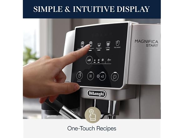 De'Longhi Magnifica Automatic Espresso Machine, Frother, Silver
