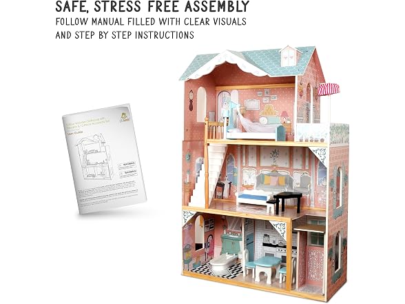 Doll House Large Blue