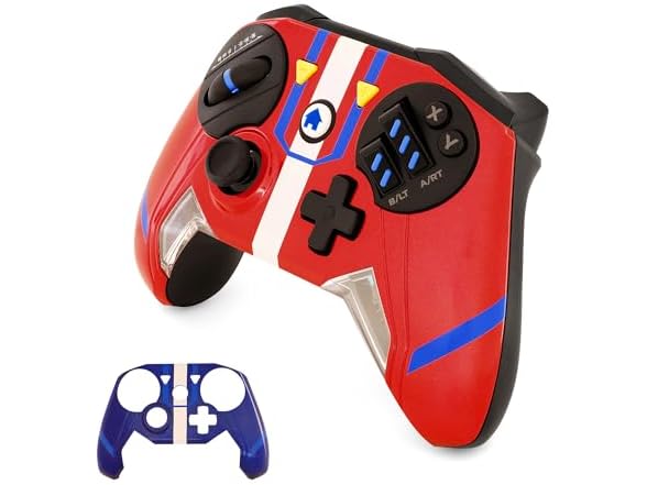 GHOST GEAR Wireless Racing Controller (Red/Blue)