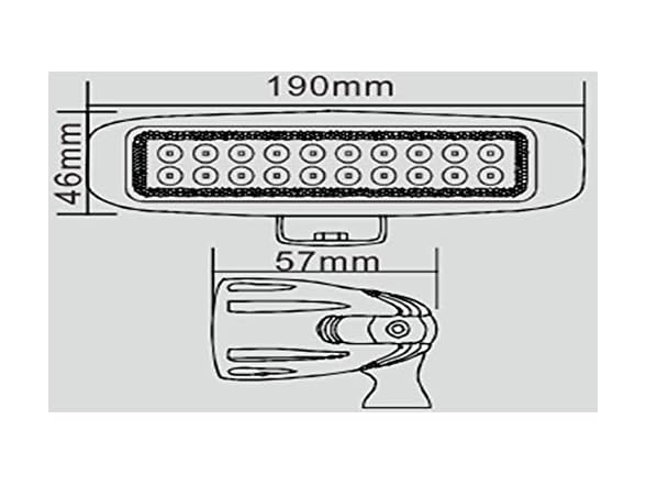 Flush Mount LED Lights 7.5" 18W 2pc