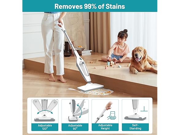 Steam Mop for Floor Cleaning