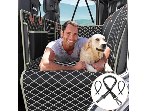 LAMDISE Truck Back Seat Extender for Dogs