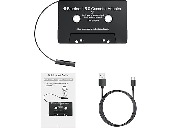 Kedok BT5.0 Cassette Aux Adapter