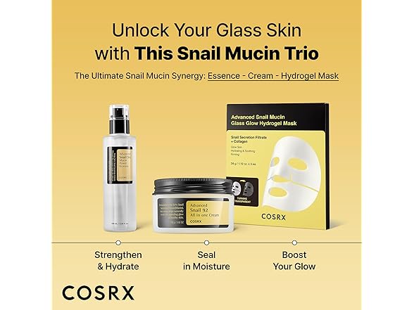 COSRX Snail Mucin 96% Repairing Serum, Hydrating