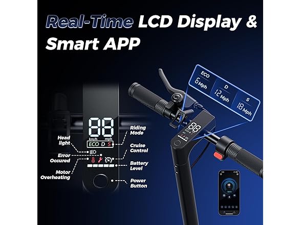 HopCycle Electric Scooters | 500W | 18MPH - Gallery 6