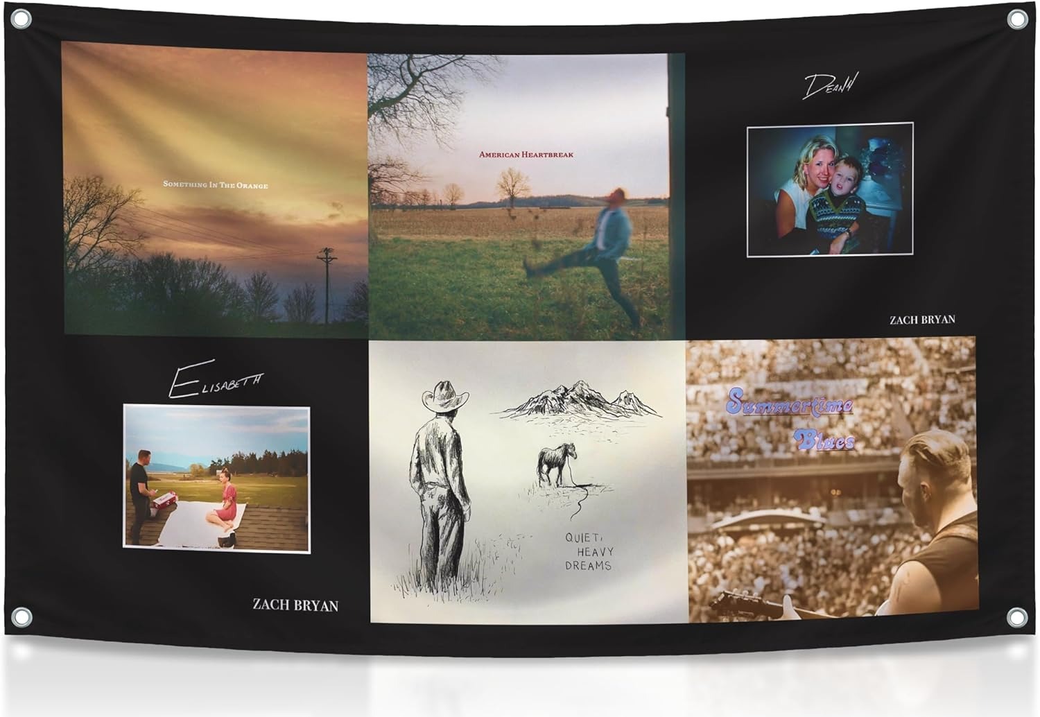 3x5 Feet Country Music Flag - Gallery 6
