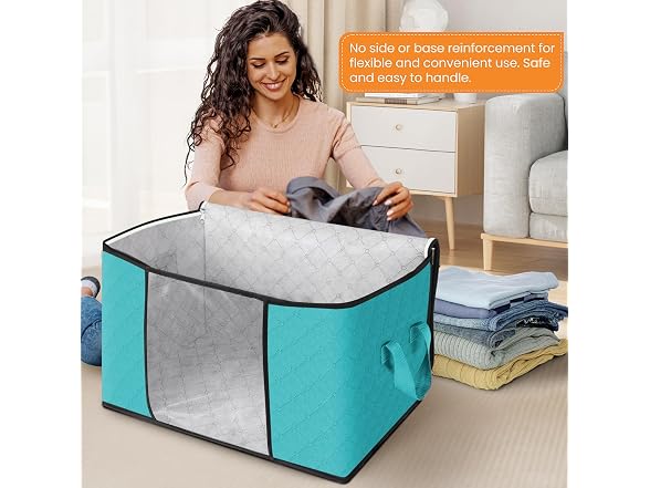Fab totes 90L Green 10 Pack Storage Bags