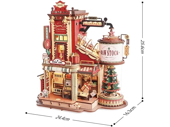 diysland HRP Robotime Christmas Dream Gift Factor