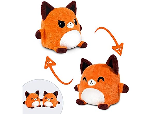 TeeTurtle Plushmates Fox 5 Inch Plushie