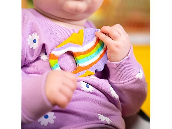 Bright Starts Soothing Soft Serve Silicone Teether