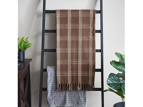 Creative Co-Op Recycled Cotton Blend Throw