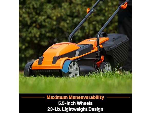 LawnMaster Cordless 13-Inch Lawn Mower