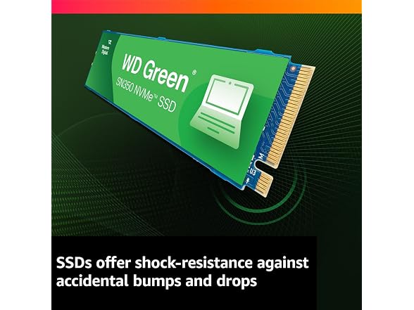 (NEW) Western Digital 250GB WD Green SN350 NVMe Internal SSD