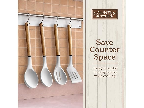 8-Piece Non Stick Silicone Utensil Set