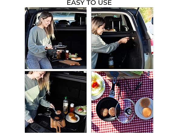 Zone Tech CT0006 12V Frying Pan