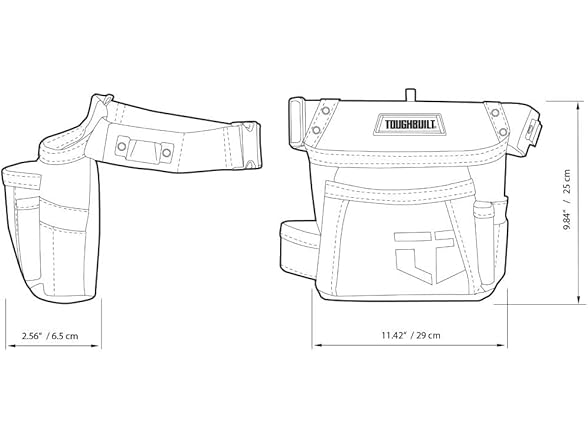 ToughBuilt TB-310 6-Pocket Apron