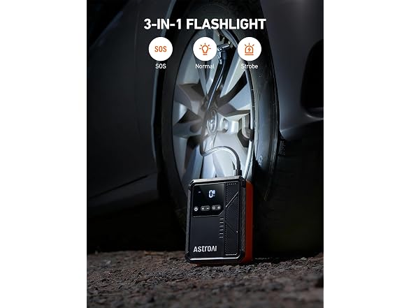 AstroAI Beta822 Jump Starter Tire Inflator