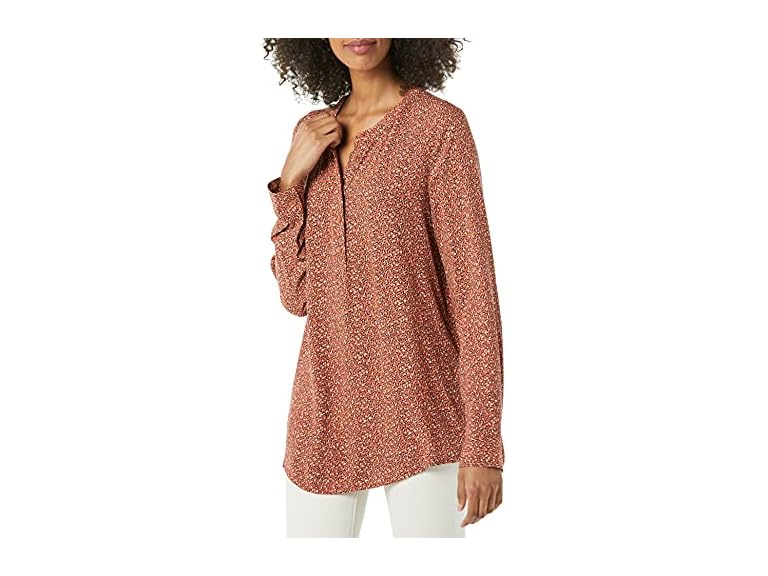 Amazon Essentials Women Long-Sleeve Relaxed Blouse - Gallery 23