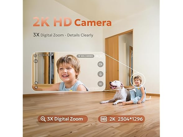 Owltron 2K Indoor Security Camera