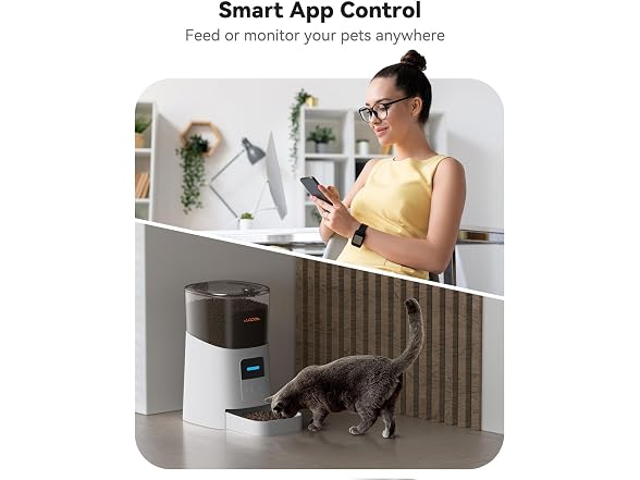 WOPET 6L Automatic Cat Feeder