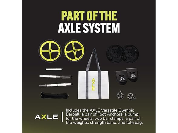 AXLE Home Gym Resistance Band 41" Long