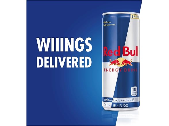 Red Bull Energy Drink, Original, 8.4 Fl Oz (Pack of 12)