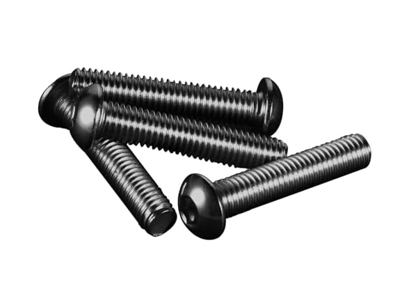 M5x20 Button Head Screws 50Pcs Black