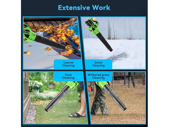 JAGROM Leaf Blower Cordless