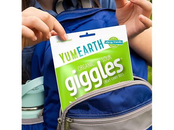 YumEarth Organic Sour Giggles Chewy Candy