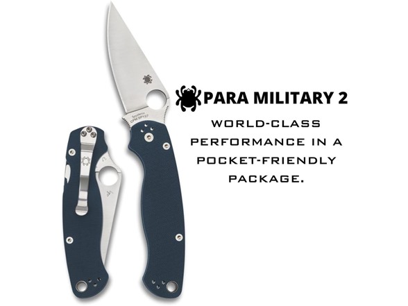 Spyderco Para Military 2 Knife