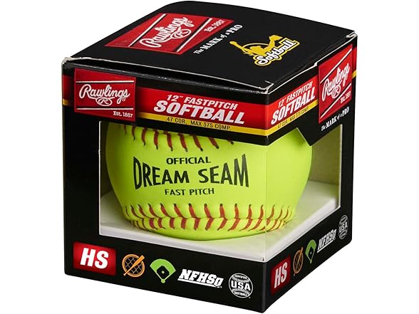 Rawlings Fastpitch Softball 12 Count