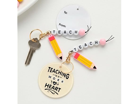 Fun Express Teacher Appreciation Pencil Keychains 