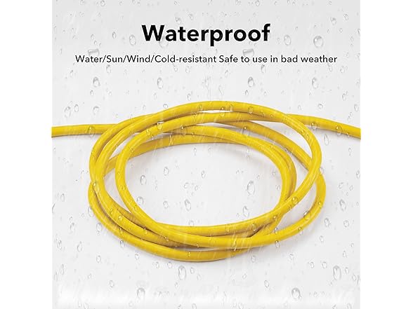 HBN 50 ft Heavy Duty Outdoor Extension Cord 12/3