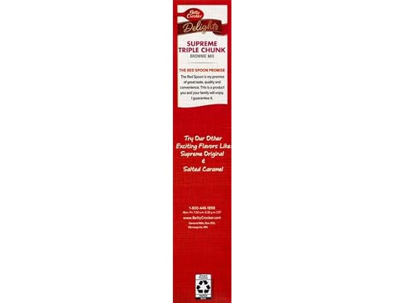 Betty Crocker Delights Triple Chunk Brownie, 17.8 oz.