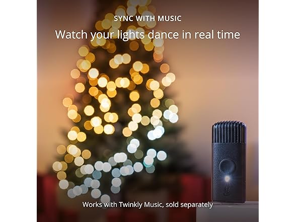 Twinkly Strings 250 White LED, Light String Outdoor Indoor