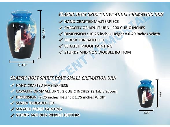 THE ASCENT MEMORIAL Urns