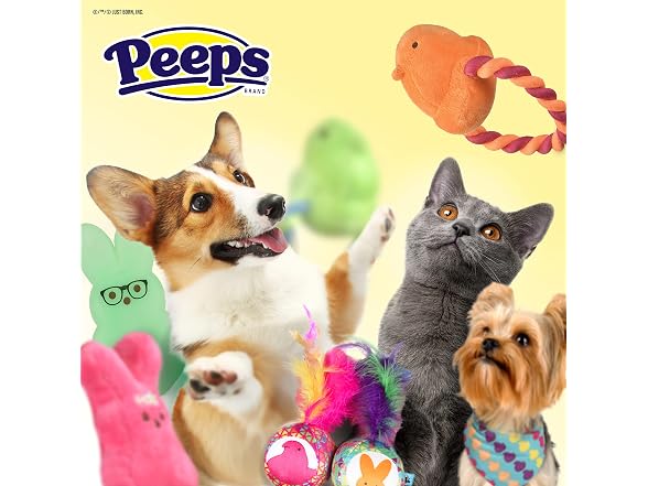 Peeps for Pets Officially Licensed Pink Bunny, Small