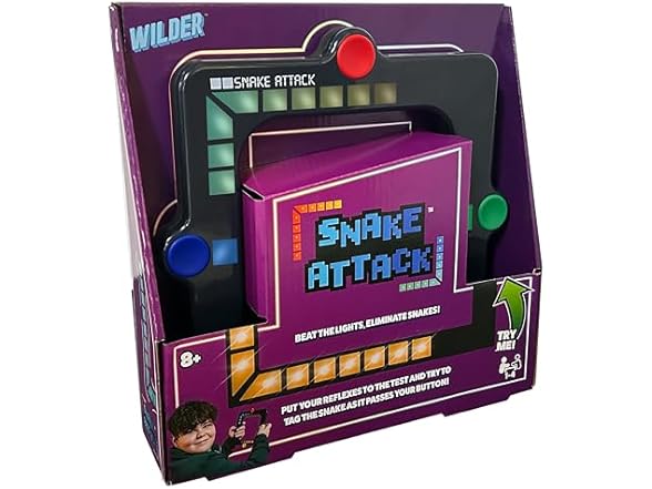 Snake Attack Electronic Handheld Game