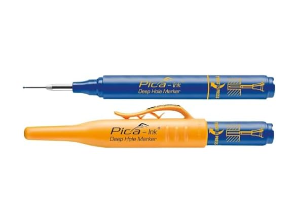 Pica INK Blue Deep Hole Permanent Marker Pen Fine Tip 150-41
